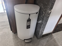 Brabantia柏賓士30L垃圾桶家用衛(wèi)生間客廳臥室高級(jí)腳踏平背靠墻山姆同款 【山姆同款】30L 白色 曬單實(shí)拍圖
