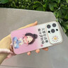 特萊曼尼卡通佛系少女適用于蘋果17promax手機(jī)殼新款iPhone16pro高級(jí)感鏡頭全包防摔15pro大視窗液態(tài)玻璃 佛系女孩粉色cc-少女粉 iphone 17 Pro Max 曬單實(shí)拍圖