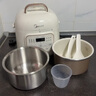 美的（Midea）迷你電壓力鍋1.8L宿舍1-3人電飯煲高壓鍋 304不銹鋼內(nèi)膽 全自動智能預約開蓋煲湯燉煮粥MY-E2925G 曬單實拍圖
