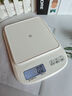 京東京造 電子秤 家用廚房秤烘焙克重秤精確到0.1g/6kg【配2節(jié)7號電池】 曬單實拍圖