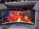 聯(lián)想（Lenovo）拯救者Pro OLED 34英寸WQHD原生240Hz 0.03ms響應升降旋轉(zhuǎn) 萊茵護眼氛圍燈 電競顯示器34WD 曬單實拍圖