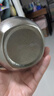 容山堂純鈦碗家用中式碗雙層隔熱防燙鈦碗小湯碗特別好看的飯碗 純鈦冰晶雙層碗-300ml 曬單實(shí)拍圖
