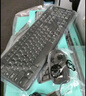羅技（Logitech）MK120 鍵鼠套裝 有線鍵鼠套裝 辦公鍵鼠套裝 電腦鍵盤 USB即插即用 全尺寸 黑色 曬單實拍圖