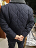 羅蒙棉衣男加絨加厚2025冬季中老年爸爸外套男爺爺棉襖保暖防風(fēng)棉服男 藏青 【抗寒保暖】 2XL (185) 【建議體重125-145】 曬單實(shí)拍圖