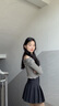 微光里灰色百褶裙女半身裙短裙2025新款高腰顯瘦小個子學(xué)生jk西裝a字裙 百搭百褶裙【灰色 S】 曬單實拍圖