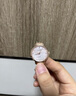 天王（TIAN WANG）手表女 教師節(jié)禮物鋼帶石英表粉盤手鏈禮盒LS31275P.P.K 曬單實(shí)拍圖