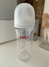 貝親奶瓶 嬰兒奶瓶 新生兒防脹氣奶瓶 玻璃寬口徑仿母乳親喂感 240ml 配L奶嘴 6個(gè)月以上 曬單實(shí)拍圖