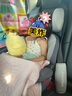 爸爸超人papahero兒童安全座椅增高墊3歲-12歲汽車用大童寶寶車載坐墊便攜式 灰色 曬單實拍圖