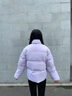 波司登（BOSIDENG）【七夕禮物】25新款羽絨服男女同款情侶90絨立領短外套B250246360 灰紫檀6443 M 165/88A 曬單實拍圖