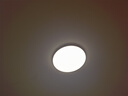 美的（Midea）LED吸頂燈客廳餐廳臥室兒童燈高顯指智控圓燈燈具輝月白包安裝 曬單實(shí)拍圖