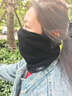 李寧圍脖騎行面罩套冬季男女士防寒風(fēng)保暖帽子滑雪護臉頸圍巾頭套騎車(chē) 曬單實(shí)拍圖
