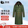 京安通軍綠色棉大衣男冬季加厚加長(cháng)款保安大衣防寒服棉襖棉 曬單實(shí)拍圖