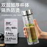 富光玻璃杯雙層 帶茶隔大容量隔熱茶杯高檔商務(wù)泡茶車載水杯透明杯子 曬單實拍圖
