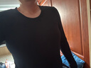 有棵樹秋衣秋褲男純棉新疆棉保暖內(nèi)衣男抗菌打底棉毛衫女秋冬情侶套裝 曬單實(shí)拍圖