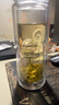希諾雙層玻璃杯男士高檔泡茶杯子七夕情人節教師節禮物XN-9321 435mL 曬單實(shí)拍圖