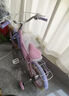 迪士尼聯(lián)名女孩自行車兒童3-6-8歲小孩單車4-8歲公主款女童自行車腳踏車 冰雪奇緣-艾莎【后座版】禮包 12寸【建議身高80-90cm】 曬單實拍圖