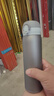 京東京造 保溫杯 純鈦彈蓋隨行【內(nèi)外純鈦】男女士水杯子 灰色 500ml 曬單實(shí)拍圖