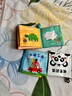 LALABABY拉拉布書(shū)寶寶布書(shū)嬰兒玩具0-1歲嬰幼兒早教撕不爛圖書(shū)館日常事物 曬單實(shí)拍圖