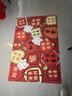 止舍云上2025紅色入戶(hù)門(mén)地墊家用絲圈門(mén)墊子進(jìn)門(mén)口踩腳墊防滑地毯80*120CM 曬單實(shí)拍圖