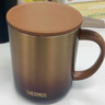 膳魔師（THERMOS）馬克杯不銹鋼茶杯大容量把手杯保溫咖啡杯七夕節(jié)教師節(jié)禮物TEMC 【鍍鈦茶漏】歲月茶金 400ml 曬單實(shí)拍圖