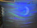 爆款16色水波紋極光星空投影燈旋轉水波紋氛圍燈可觸控可遙控水紋燈臥室床頭浪漫燈動態(tài)小夜燈臺燈 【豪華版】水波紋動態(tài)星空【月亮星星+藍牙音響】 曬單實拍圖