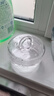 onlycook高硼硅玻璃燉盅 蒸蛋碗 耐高溫可明火加熱帶刻度 燉燕窩甜品碗盅 曬單實(shí)拍圖