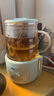 小熊（Bear）迷你養(yǎng)生壺養(yǎng)生杯 電燉杯電熱杯煮花茶壺?zé)畨剞k公室杯子0.4L全玻璃杯體YSH-F04E1 曬單實拍圖