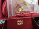六福珠寶 足金葫蘆福滿(mǎn)傳家福祿生財黃金吊墜項鏈 計價(jià) 約9.81克 曬單實(shí)拍圖
