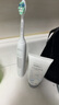 飛利浦（PHILIPS）【肖戰推薦】電動(dòng)牙刷鉆石3系 教師節禮物 情侶送男生女友 微泡水流HX5181/01皓月白 國家補貼 曬單實(shí)拍圖