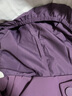 Q21兒童三防派克棉服男女童寶寶秋冬裝加厚保暖棉襖放水防污外套 木星紫 120cm 曬單實拍圖