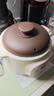 美的（Midea）電燉鍋 電燉盅電砂鍋 2.5h快燉陶瓷煲湯鍋燉湯鍋?zhàn)仙板?L燕窩燉盅煮粥嬰兒輔食鍋電煮鍋MD-DGE3056 曬單實(shí)拍圖