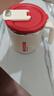 美廚水杯帶蓋馬克杯304不銹鋼杯子雙層隔熱辦公室茶杯咖啡杯冷飲杯 304鋼珊瑚紅450ml MCB8586 曬單實(shí)拍圖