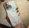 藍(lán)妮子 適用蘋果16pro/max手機(jī)殼iphone15promax女生蘋果13/14pro手機(jī)殼12可愛卡通15plus新款13pro硬殼 藍(lán)色鏤空愛心丨自帶鏡頭膜+手鏈繩 蘋果16ProMax 曬單實(shí)拍圖