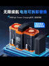 奢姿2025新款掛腰風(fēng)扇工地隨身便攜式腰掛電風(fēng)扇迷你腰間充電廚房戶外掛脖消暑降溫夏天空調(diào)衣服小型 雙風(fēng)口【可拆卸電池丨150檔颶風(fēng)】10000mha 曬單實(shí)拍圖