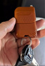 弘工 卷簾門(mén)遙控器車(chē)庫電動(dòng)門(mén)伸縮對拷通用型433頻率復制道閘鑰匙 桃木433 曬單實(shí)拍圖