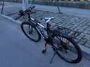 金武端自行車成人山地車公路賽車單車騎行變速超輕越野中學(xué)生初中青少年 頂配版-輻條輪-黑白色 26寸21速 曬單實拍圖
