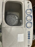 美的洗衣機半自動(dòng)雙桶 8kg大容量半自動(dòng)洗衣機 二級能效 雙桶雙缸 以舊換新 強動(dòng)力透徹洗136 曬單實(shí)拍圖