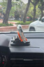 LOOBE車(chē)載手機支架2025新款汽車(chē)導航專(zhuān)用車(chē)用中控儀表臺臨時(shí)停車(chē)號碼牌 【暗夜黑】支架+停車(chē)牌二合一 曬單實(shí)拍圖