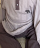巴厘小豬男童睡衣春秋季女童內衣套裝純棉寶寶兩件套嬰幼兒衣服兒童家居服 藕灰 110 曬單實(shí)拍圖