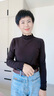 貓人【華熙玻尿酸】2025新品羊毛打底衫女秋冬季保暖修身內搭長(cháng)袖上衣 曬單實(shí)拍圖