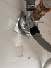 艾干凈（FONDCLEAN）洗衣機地漏下水三通接頭三合一不銹鋼防蟲(chóng)臭防溢水神器 AG-T342鉻 曬單實(shí)拍圖