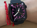 Apple/蘋果 Watch Series 10 智能手表GPS+蜂窩款42毫米亮黑色鋁金屬表殼黑色運動型表帶S/M MWXM3CH/B 曬單實拍圖