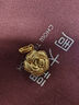 周大福復古綻放絲絨玫瑰花黃金吊墜工費320)約2.4g EOF1367 曬單實拍圖