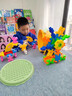 爸爸衛(wèi)士 DADDY GUARD兒童玩具軟積木嬰兒0-1歲可啃咬男女孩3-6歲生日禮物大顆粒拼裝 中配版【150顆粒】積木桶 泡沫積木磚塊0-3-6歲拼插積木 曬單實(shí)拍圖