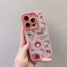 素洛適用蘋(píng)果16promax手機殼新款hellokitty貓咪粉色iPhone15pro春天可愛(ài)時(shí)尚14少女心13硅膠潮 【甜心kttiy貓-粉】硅膠軟殼鏡頭保護 iPhone 14 Pro 曬單實(shí)拍圖