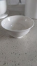 索優(yōu)特景德鎮(zhèn)陶瓷米飯碗家用高腳碗4.5英寸中式套裝餐具吃飯碗個人專用 純白4.5英寸高腳碗10個裝 曬單實拍圖