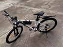 喜德盛（xds）山地自行車黑客380避震前叉21速禧瑪諾變速X6鋁合金車架通勤代步 白/黑色 17寸（建議身高165-180） 曬單實(shí)拍圖