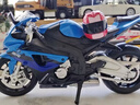 硯璽授權1:12寶馬S1000RR摩托車(chē)模型仿真合金機車(chē)擺件520情人禮物 1/12寶馬S1000RR【藍白色】 新款合合金機車(chē)模型【精致彩盒裝 曬單實(shí)拍圖