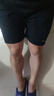 鴻星爾克運動短褲男夏季男褲五分褲吸濕排汗梭織男褲綜訓跑步休閑褲子男 曬單實拍圖