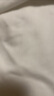 無(wú)印良品（MUJI）女式 條紋 圓領(lǐng)短袖T恤 上衣打底衫女款內(nèi)搭女裝女士 淺灰色條紋 L (165/88A) 曬單實(shí)拍圖